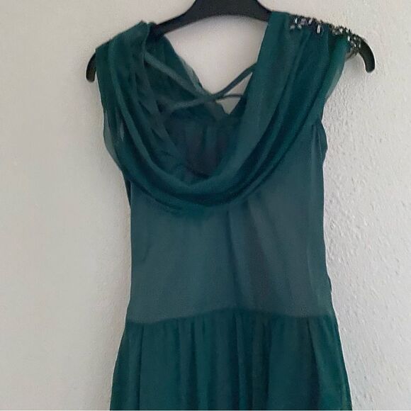 Weissman Dance lyrical costume dark green dress LAST LOVE 12438 MC-Medium child - Picture 5 of 11